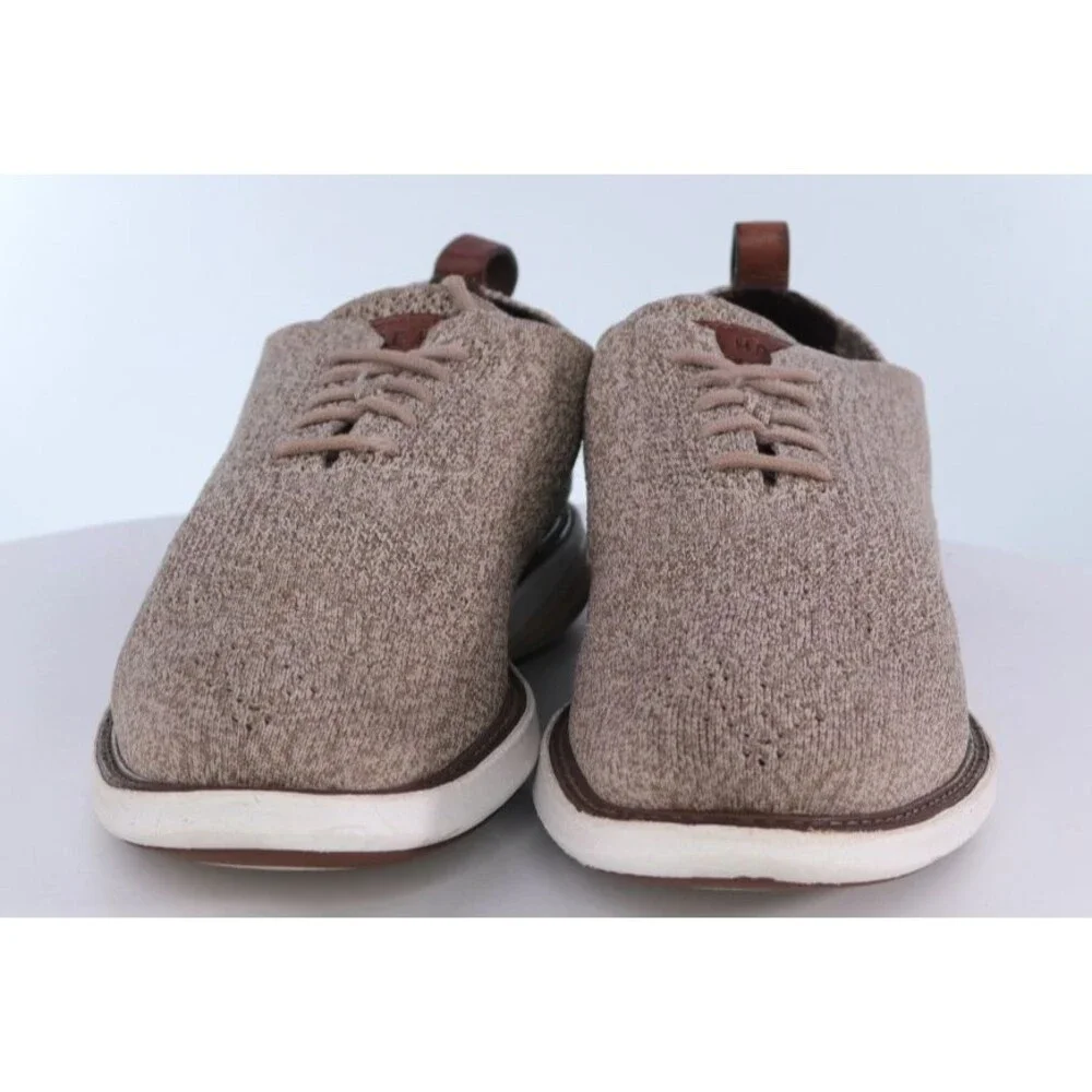 Cole Haan Grand Evolution Knit Lite $198 Men's Oxfords Shoes Size 9 M Tan C31108
